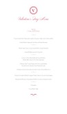 Valentines Prix Fixe Menu