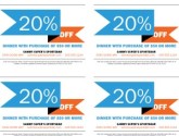 Sports Grill Restaurant Coupon