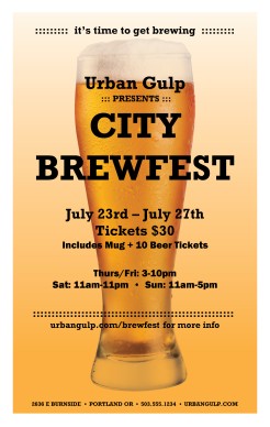 Customize Beer Fest Flyer