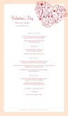 Valentines Day Long Menu