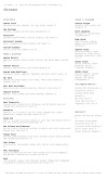 Fine Dining Menu Long
