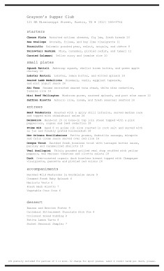 Customize Elegant Daily Menu