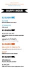 Sports Grill Specials Menu