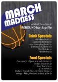 March Madness Table Tent