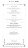 Vintage Menu Long Page