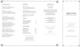 Vintage Takeout Menu