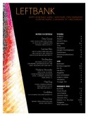 Night Club Menu