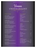 Dance Club Menu