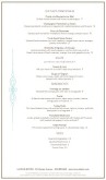 French Restaurant Long Menu Page