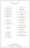 French Restaurant Tabloid Menu Page