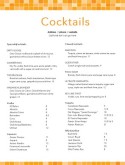 Vegas Nightclub Menu