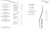 Dinner Takeout Menu