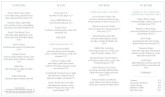 Takeout Page Buffet Menu