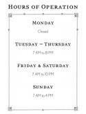 store sign template