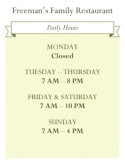 Business Hours Flyer