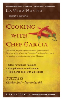 Customize Flyer for Events