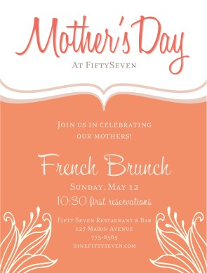 Customize Mothers Day Event Flyer Customize Mothers Day Event Flyer