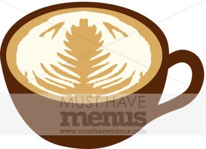 Latte Mug Clipart