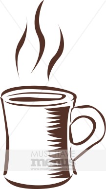 Steaming Coffee Clipart