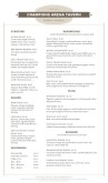 Sports Cafe Menu