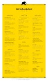 Indian Cafe Menu