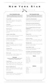 Gourmet Deli Menu