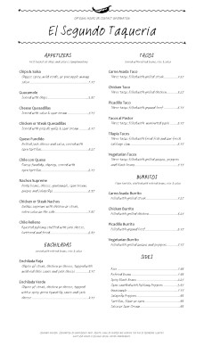 Customize Traditional Mexican Menu