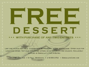 Customize Customer Coupon