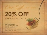 Restaurant Email Coupon