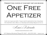 Restaurant Marketing Coupon