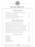German Cuisine Menu