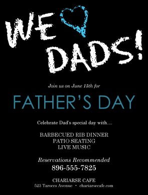Customize Fathers Day Event Flyer