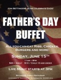 Fathers Day Restaurant Flyer