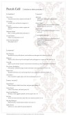Fine Dining Dinner Menu