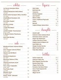 Family Style Wine List