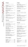 Pizza Cafe Menu