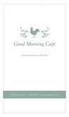 Buffet Breakfast Menu Cover Long