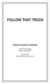 Catering Menu Cover Long