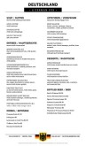 German Restaurant Long Menu