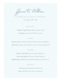 Anniversary Menu