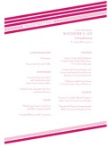 Valentine Prix Fixe Menu
