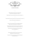 Romantic Valentines Day Menu
