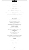 Dinner Menu Page 2