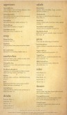 American Beer Menu Long Page