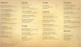 American Beer Takeout Menu