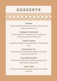 Sandwich Cafe Table Tent