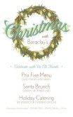 Restaurant Christmas Flyer