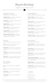 Indian Grill Menu