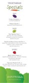 Vegetarian Tasting Menu