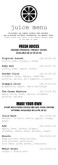 Juice Specials Menu